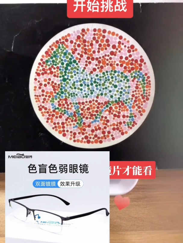 8张色盲色弱测试图,若你一张都看不出来,基本与开车无缘了!