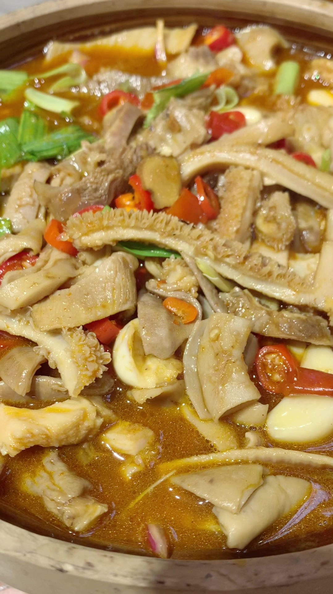 砂锅牛杂煲,味道鲜美,太香了-度小视