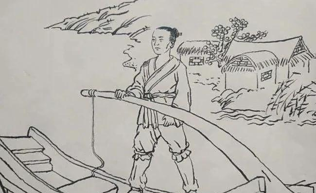 民间故事:渔夫放生金龟,渔夫遇难,金龟海上前来报恩