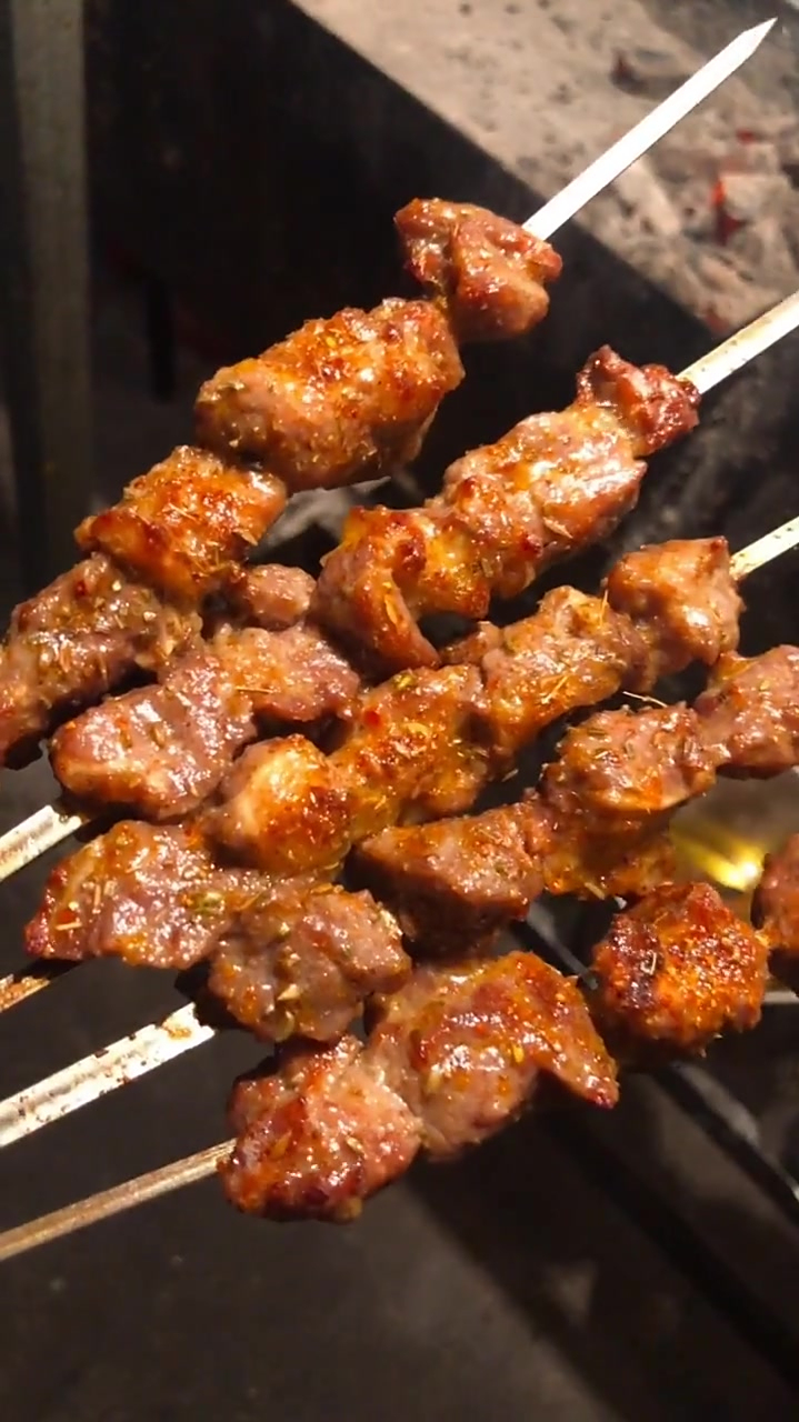 咖喱牛肉串,万物皆可烤