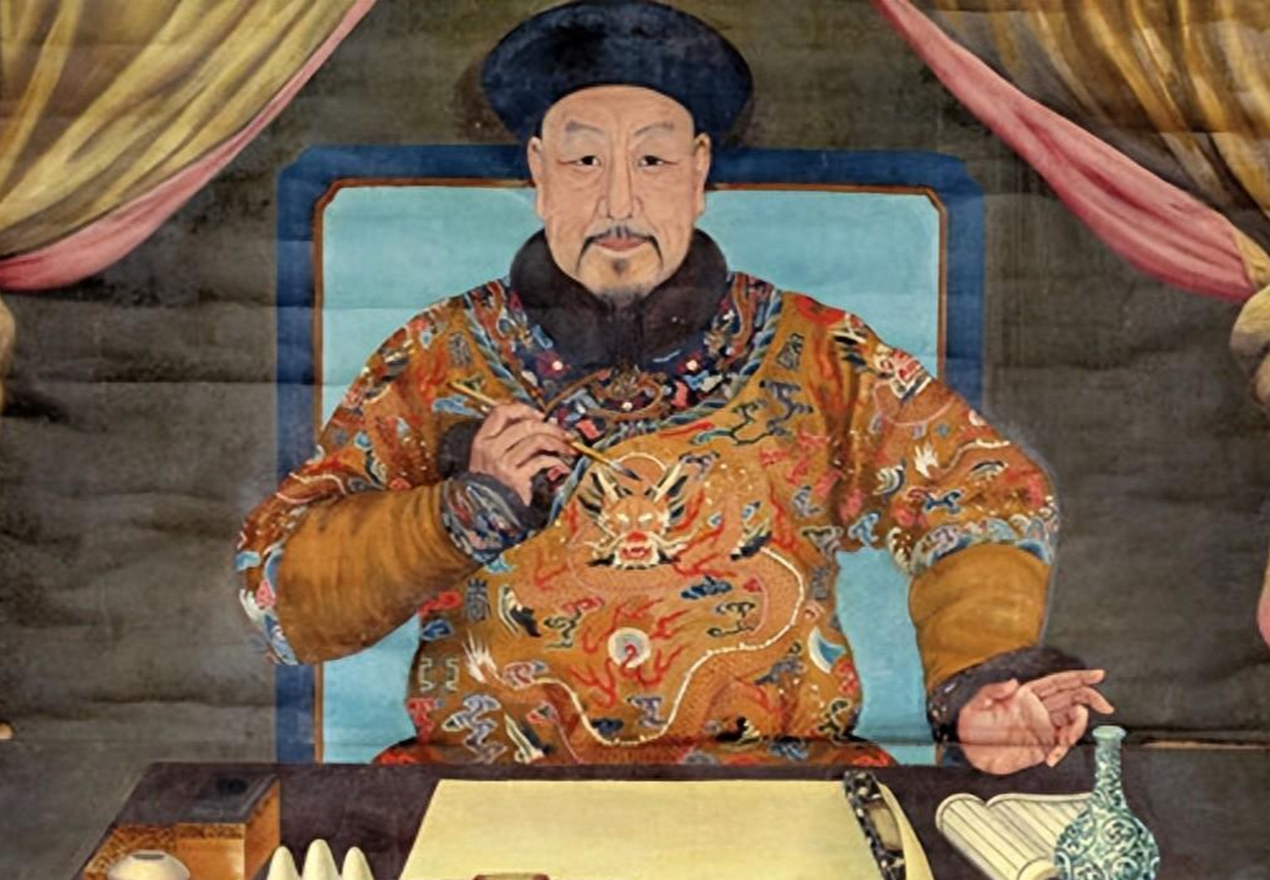在清朝乾隆十三年,三朝元老张廷玉在朝为官数十年,一直以谨慎著称.