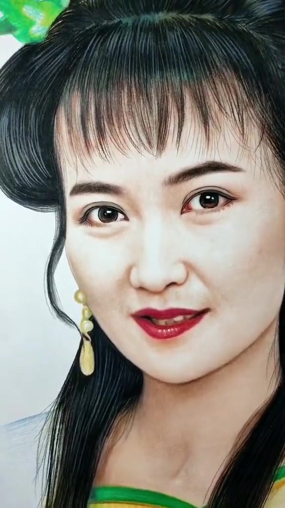 今天来教你画小青姐姐