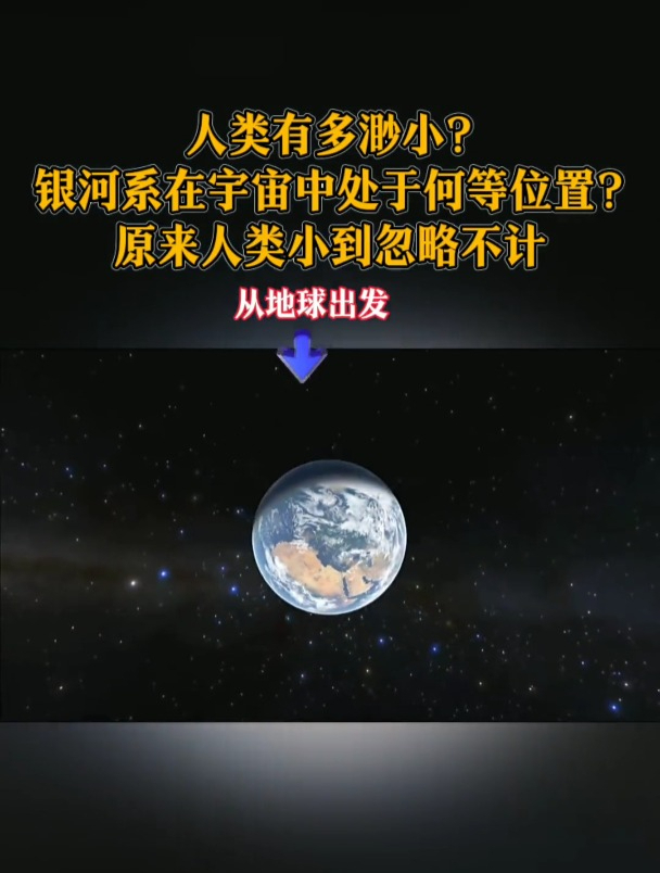 地球在宇宙中有多渺小图片