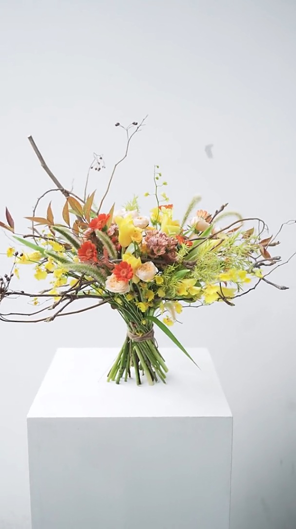 一看就会的简单架构花束