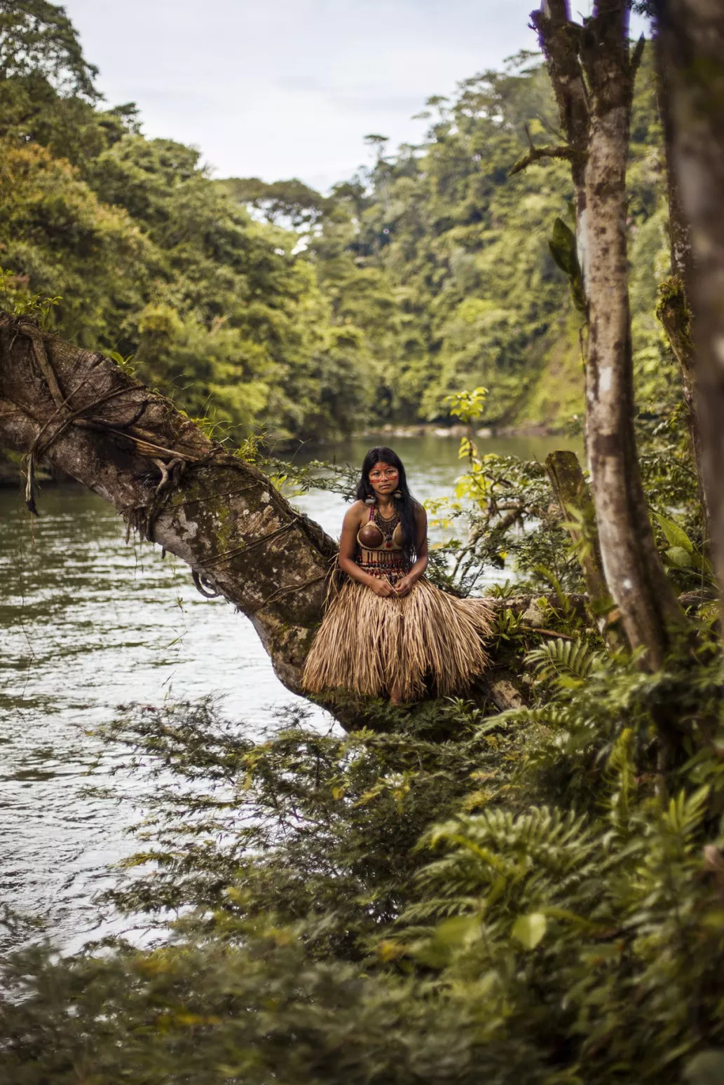 印第安女孩手机壁纸图片