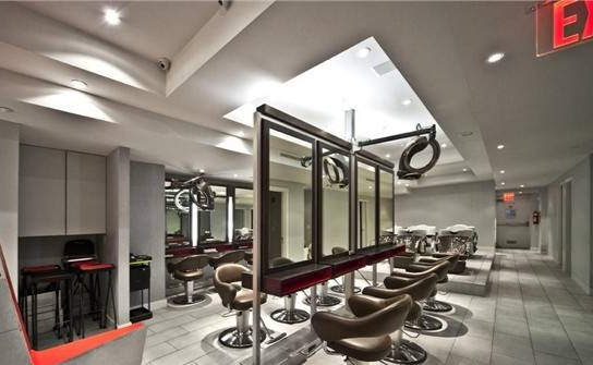 美发店装修多少钱 合肥40平方理发店装修风格