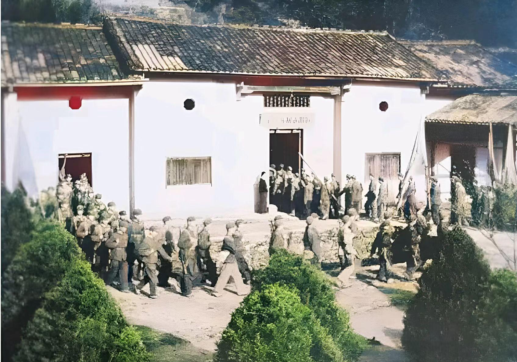 你没见过上色后的井冈山革命根据地