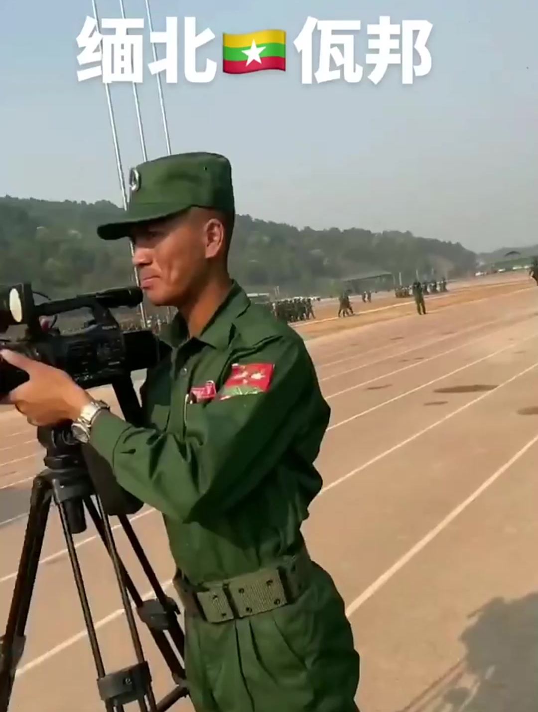 缅甸佤邦,看这阵仗不知道哪里又要遭殃了!