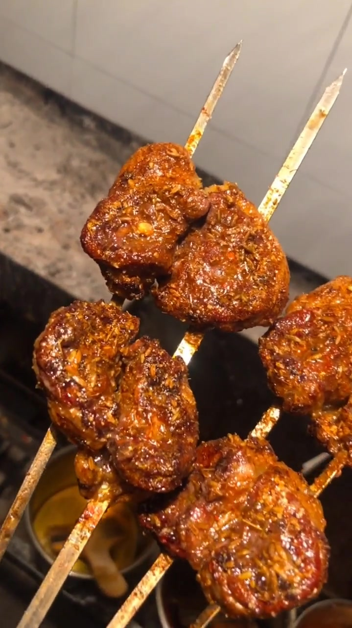 原油大腰子,万物皆可烤