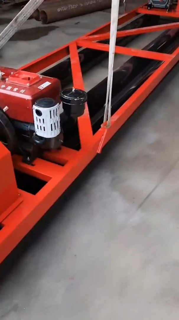 混凝土三辊轴摊铺机水泥地面整平机桥梁工程路面铺平机