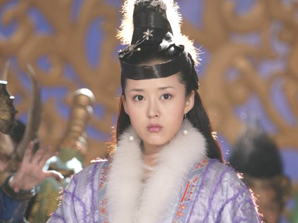 《宝莲灯》中的嫦娥颜丹晨,黄晓明陈坤的大学同学,你还记得吗?