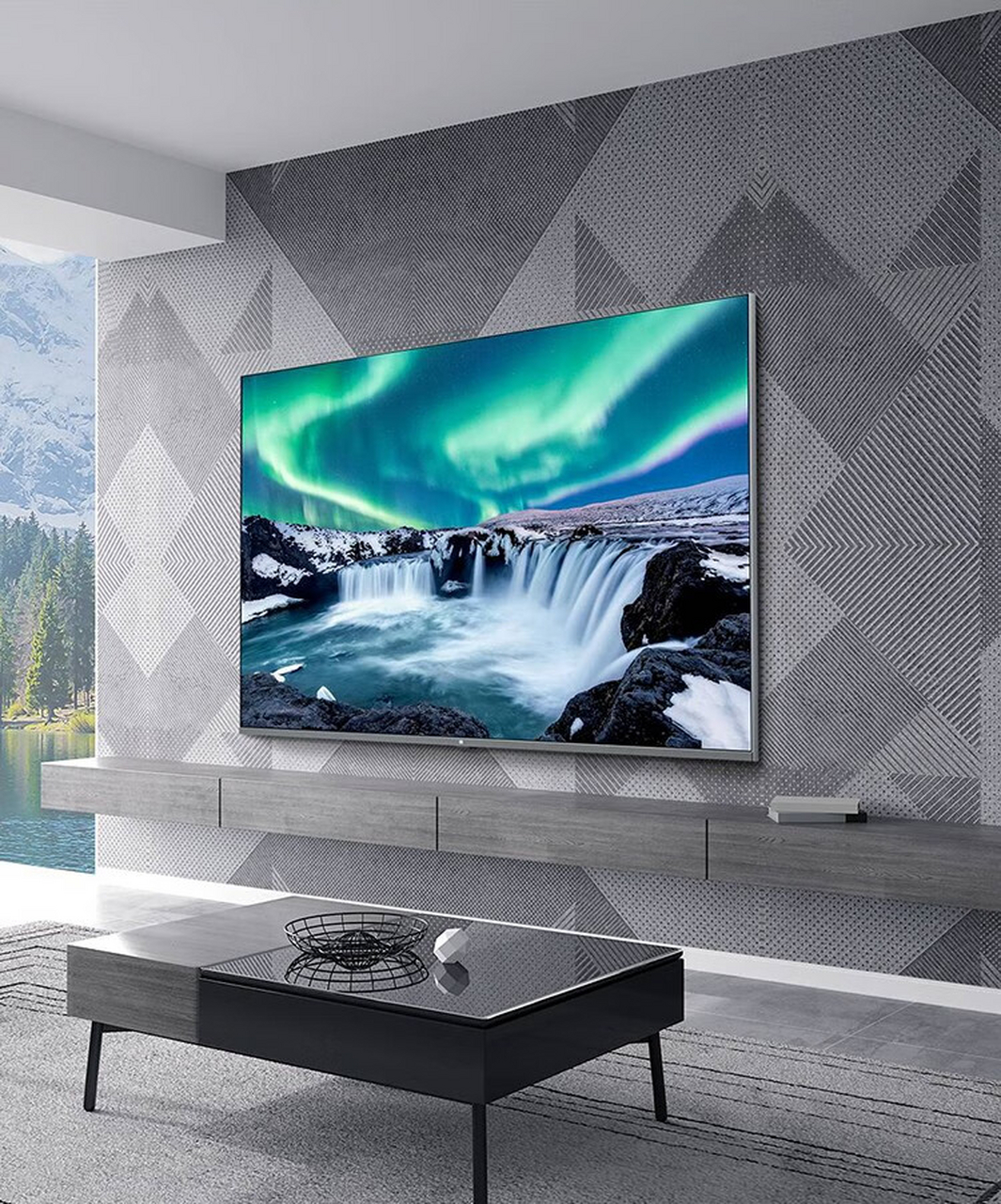 小米电视ea65 2022款,65英寸金属全面屏电视,超高屏占比,4k超盖清