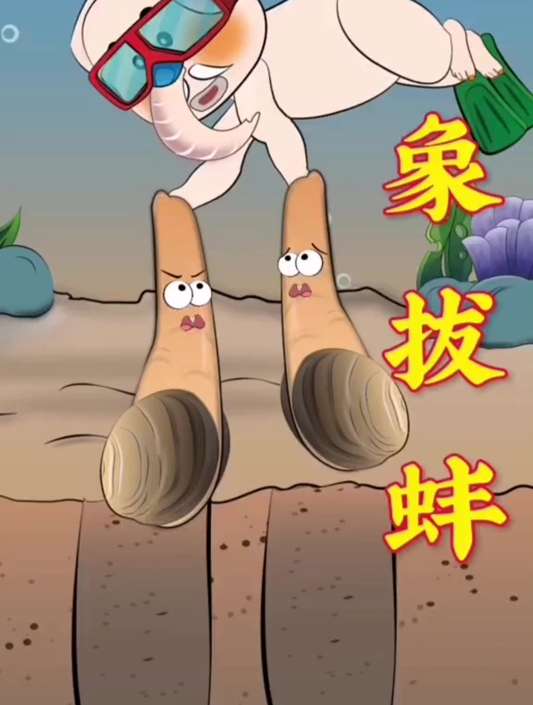 你知道象拔蚌是怎么觅食的吗-度小视