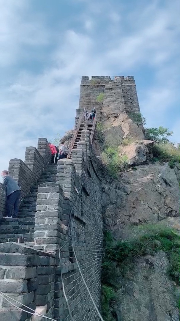 秦皇岛-角山长城-陡峭之处3