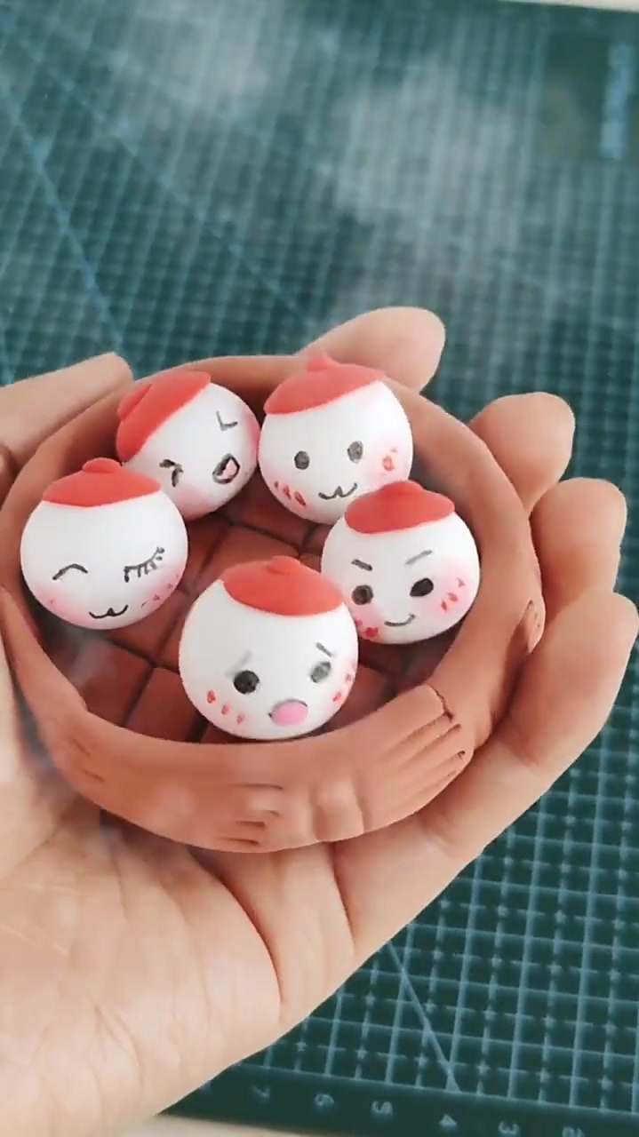 制作汤圆黏土教程