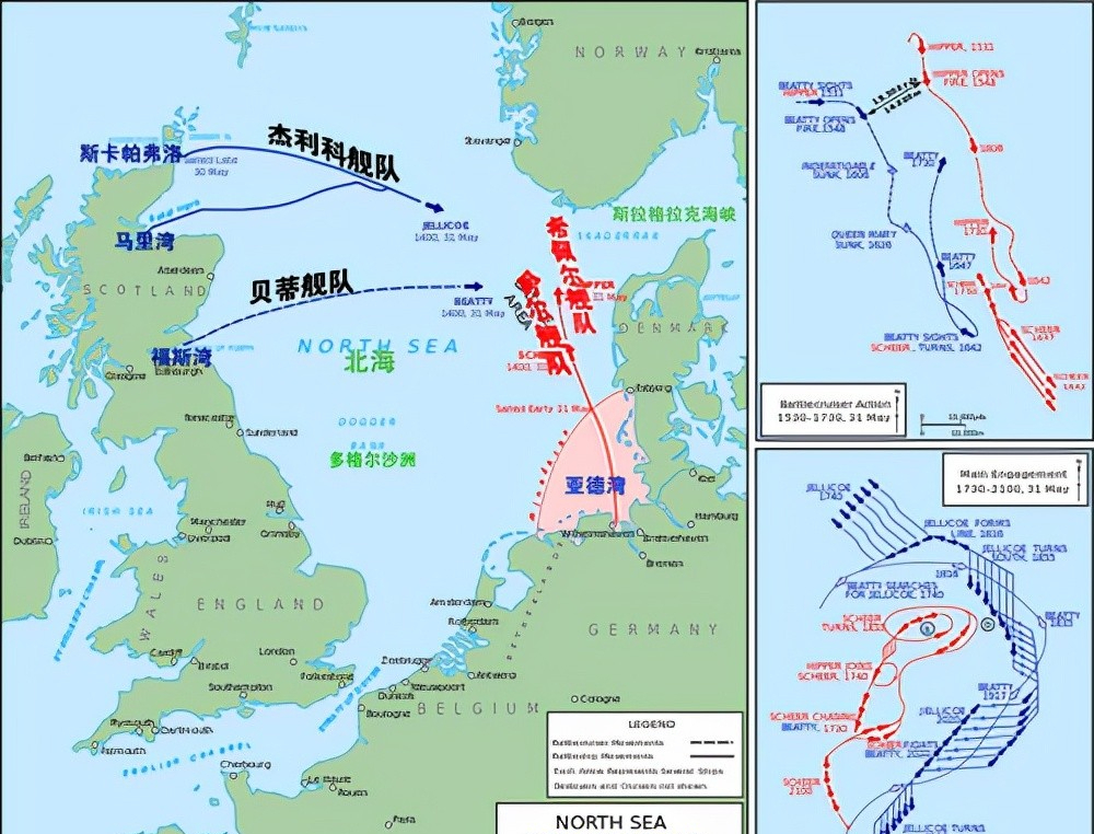 巨舰时代的"最后巅峰":日德兰大海战,200多艘巨舰大炮对轰