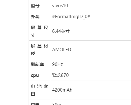 vivo s10配置参数详情图片