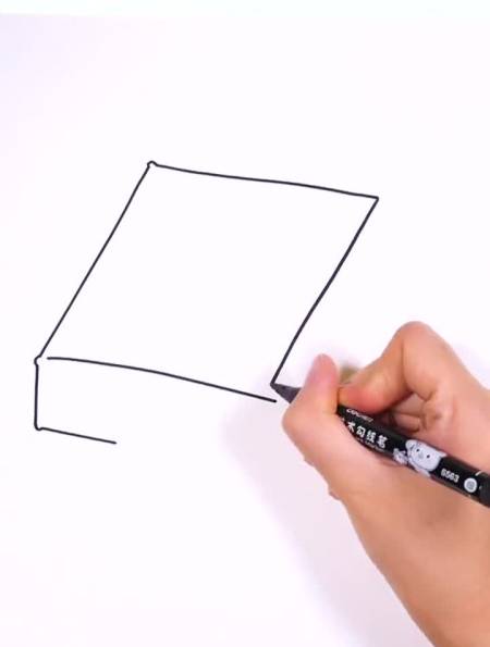 送你一本快速写完作业的魔法书简笔画-度小视