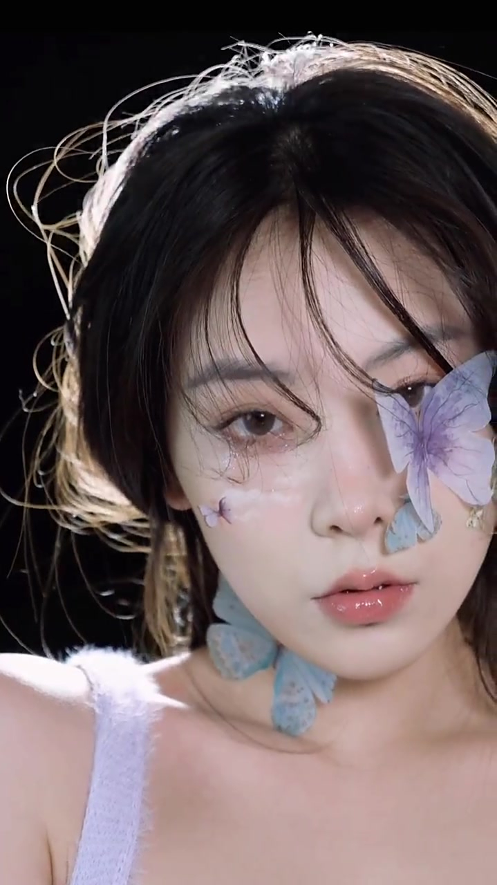 画中人仿妆|仙气飘飘的迷雾蝴蝶妆妆容-度小视