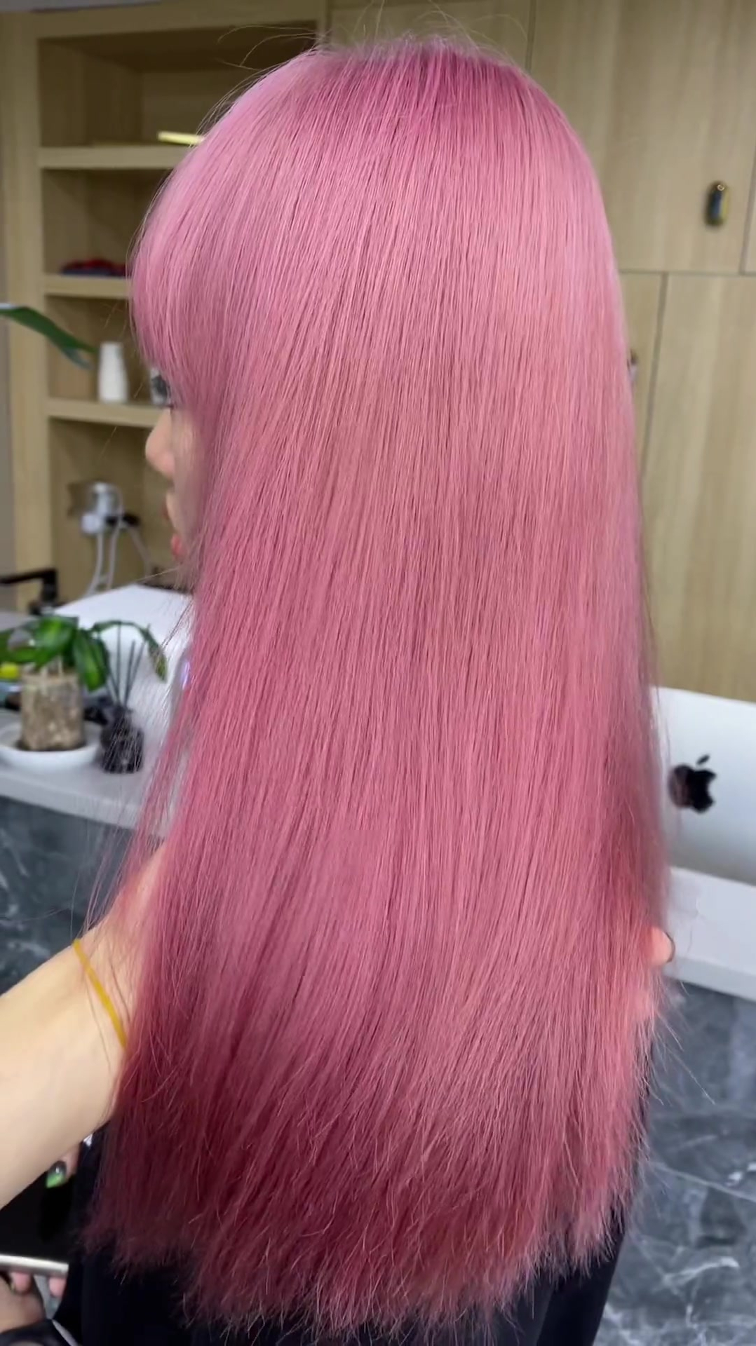 少女感满满的显白樱花粉谁染谁嫩仙女发色