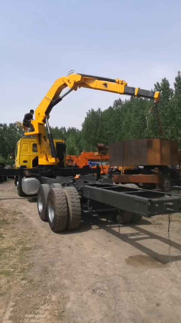 车载折臂随车吊 3吨-16吨折臂起重机专业定制改装