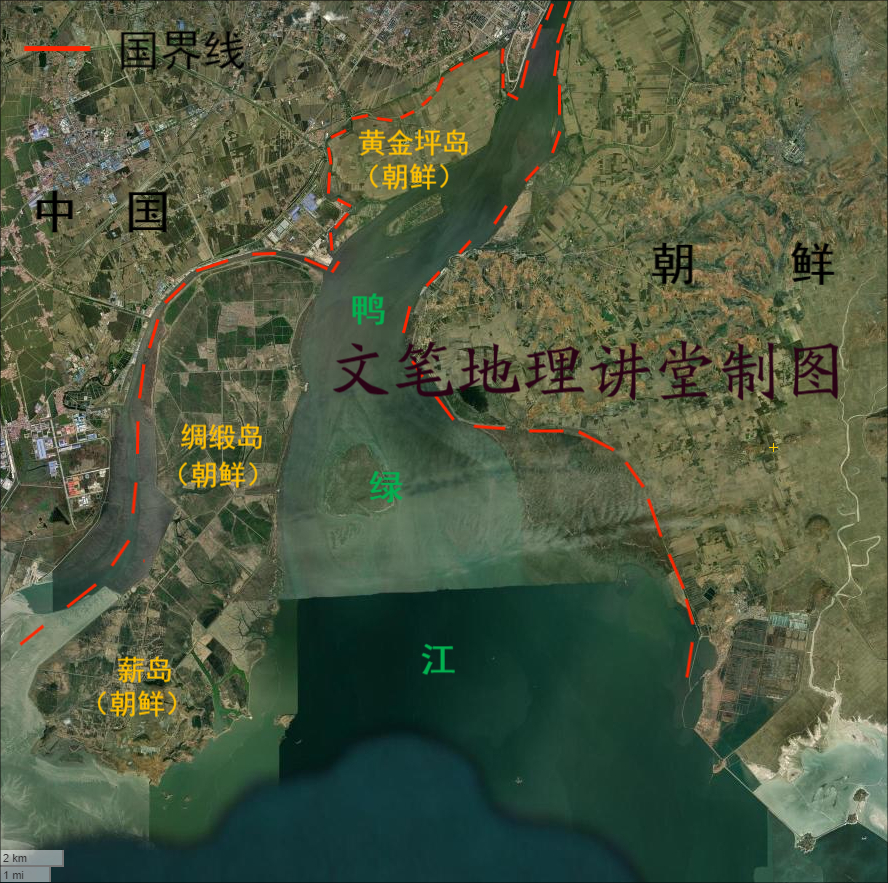 防止国土流失:一举两得的鸭绿江口东港填海工程