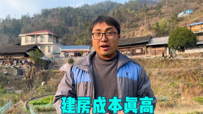 [图]湖南农村建房代价真大，100平米四房一厅，竟然花了25万，真吓人