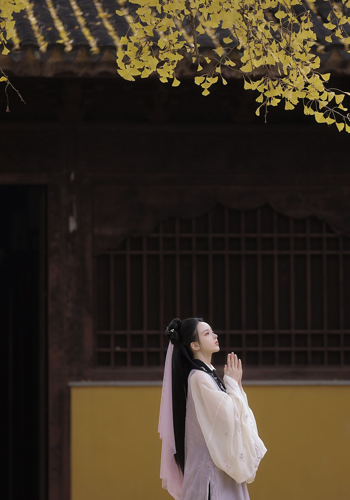 被"道姑风"汉服折服了,看似简单素净,上身后却仙气十足