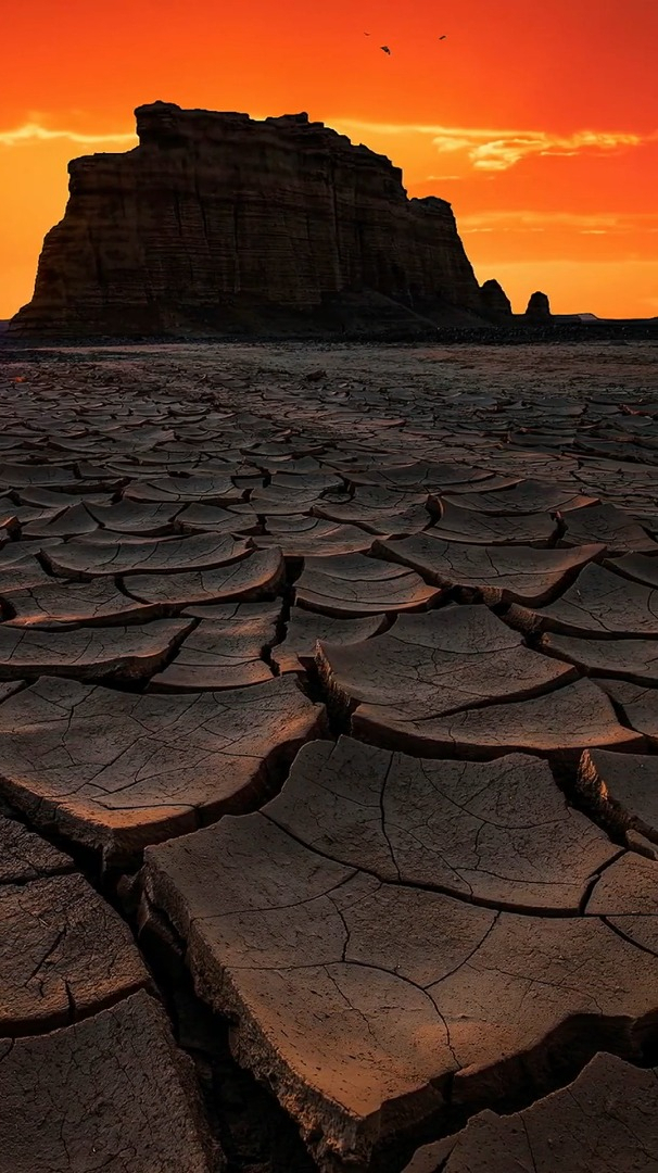 这样的大地裂痕你见过吗?敬畏自然 旅行 摄影