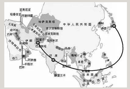 莫迪访美,美国构筑对华"c"型包围圈