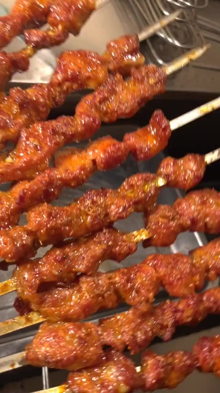 麻辣排骨串,万物皆可烤