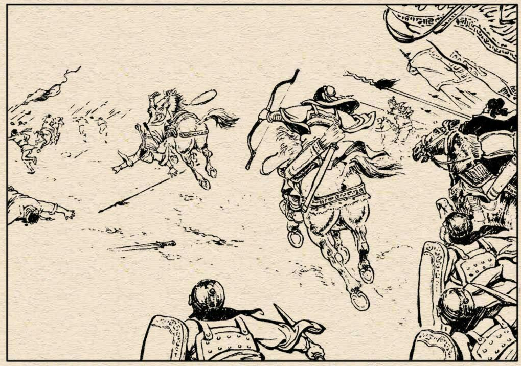 辕门射戟:吕布旁边还有一位射箭高手,是关羽纪灵抑或另有其人