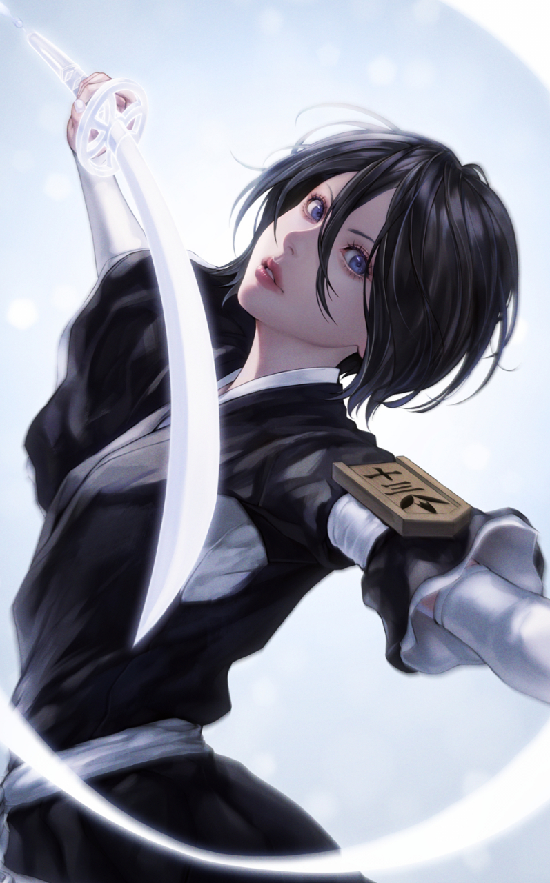 死神# #死神bleach# 露琪亚曾是《死神》作品中创造的第一个角色,她