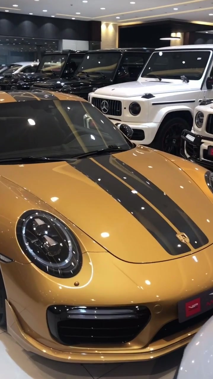 迪拜 超跑豪车 保时捷 迪拜王子最爱的座驾之一