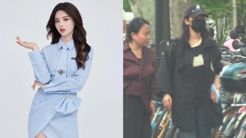 杨超越直播走光被网暴 在机场遇热情粉丝拍照送花,明星周边,明星八卦,好看视频