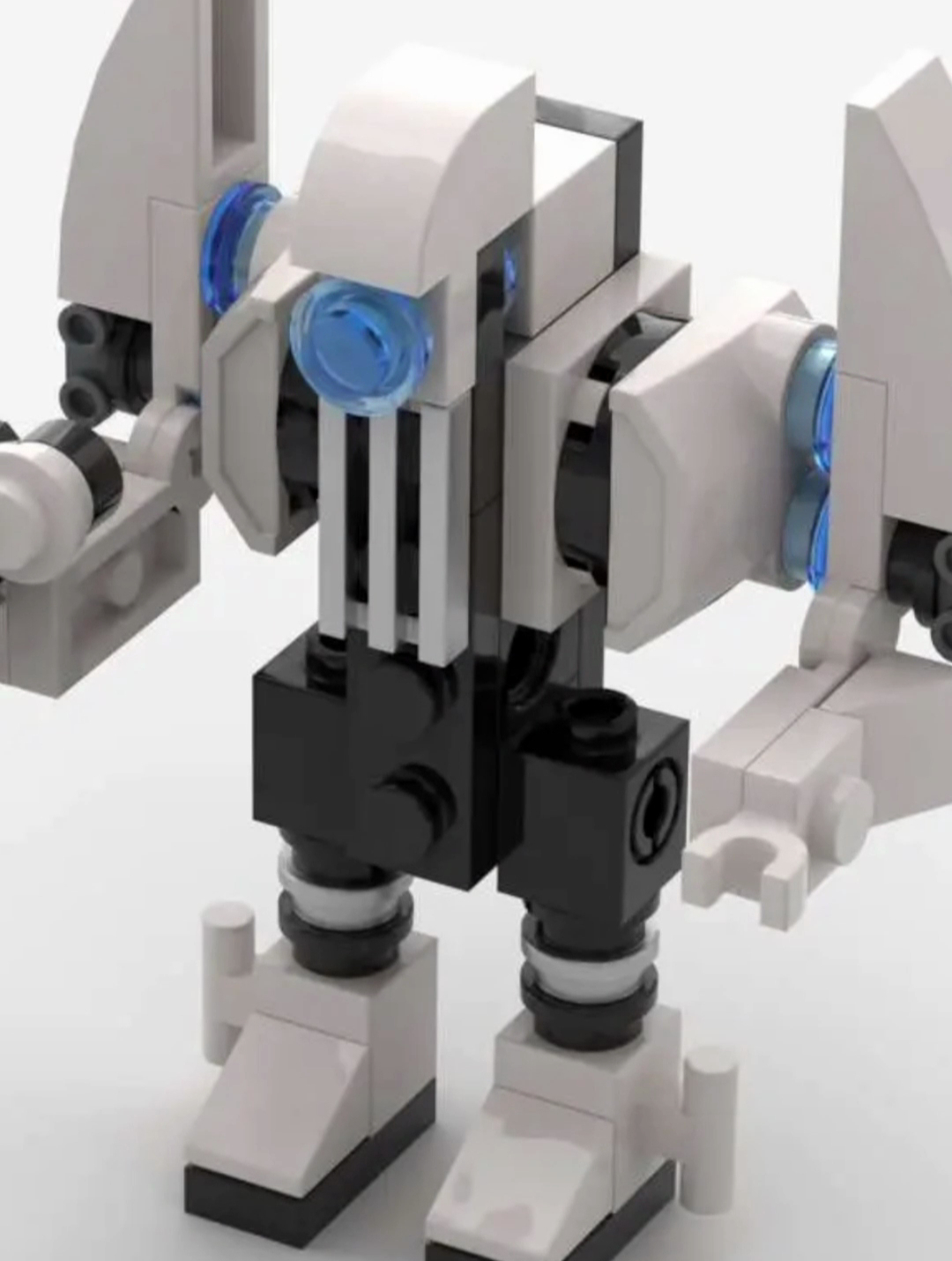 乐高积木玩具拼装教程:机器人