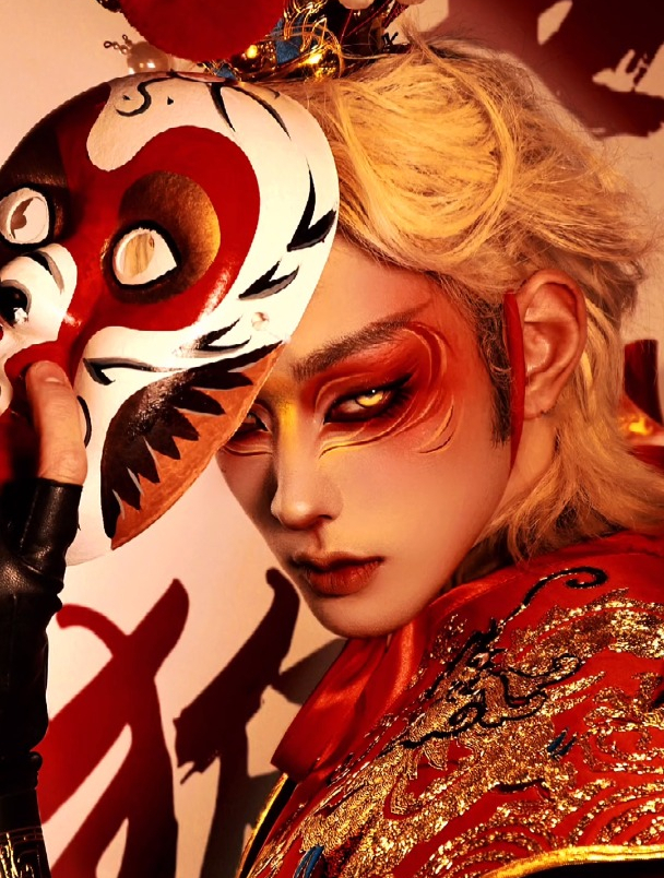 十二生肖拟人妆容——申猴