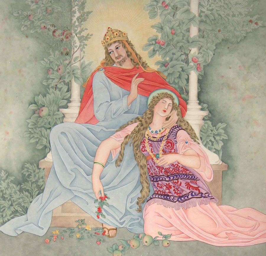 原始文学《旧约》中,《雅歌》对纯洁和坚贞的爱情予以高度赞扬