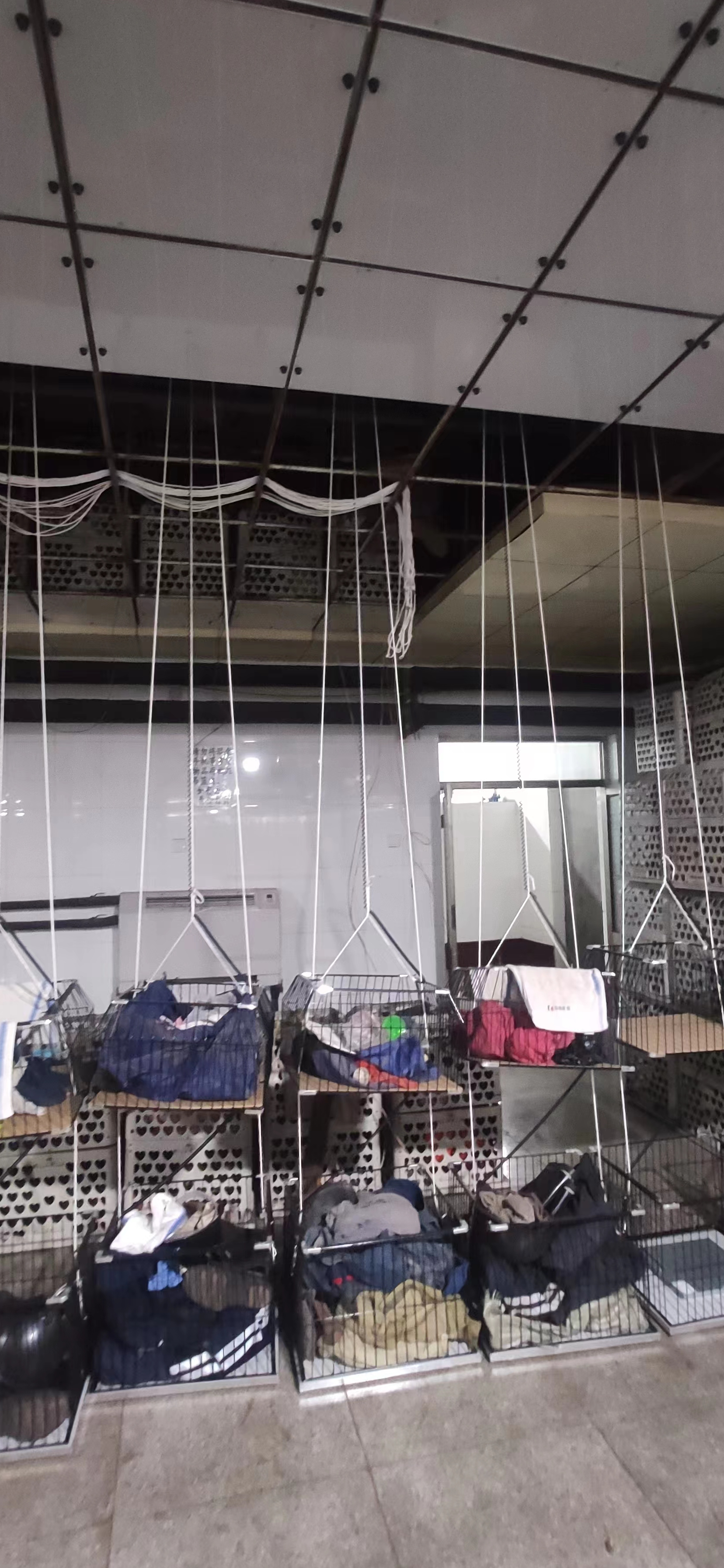 浴室更衣吊篮 煤矿澡堂智能更衣吊篮