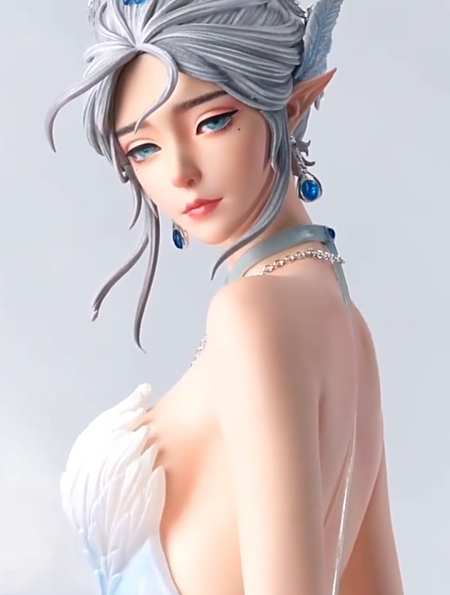 「鬼刀系列」海琴烟 天鹅&回眸,她真的太美了!-度小视