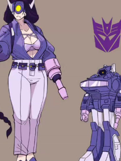 变形金刚现代风格角色设计