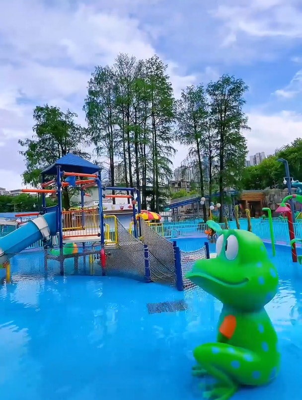 夏天到了武汉水上乐园如约而至
