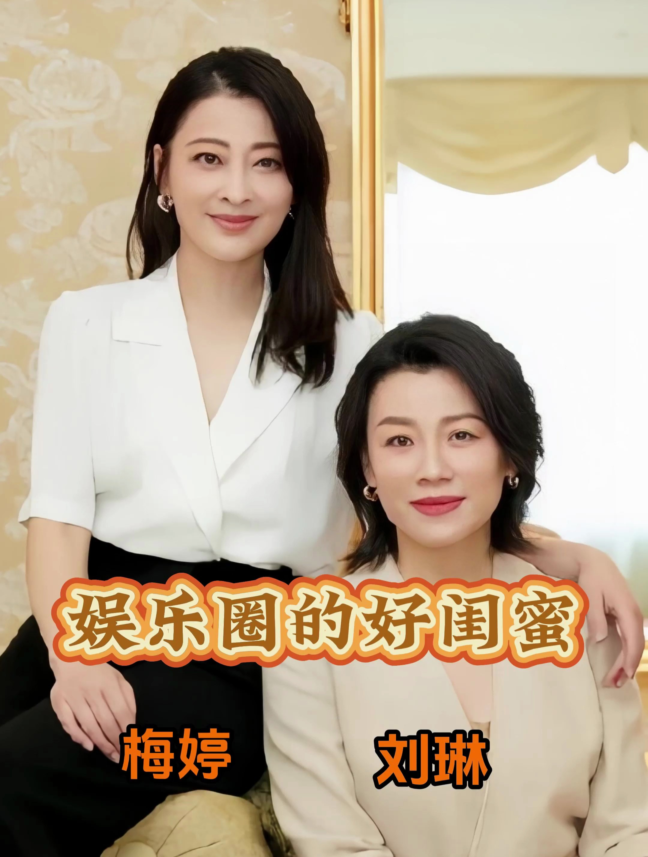 娱乐圈的好闺蜜 梅婷 刘琳