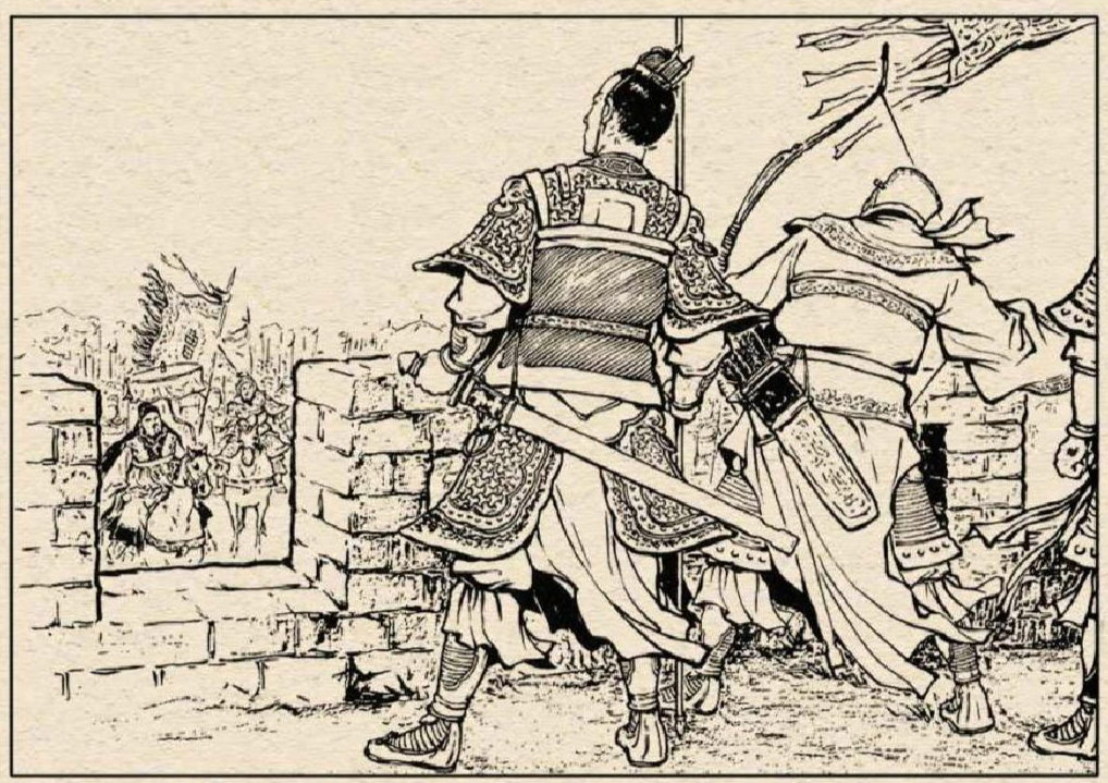 连环画:白门楼吕布殒命后,关羽藐视所有武将,看谁都是土鸡瓦狗