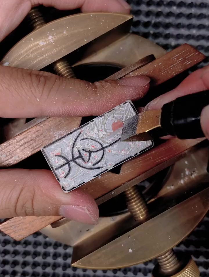 一方李姓悬针篆风格印章 篆刻印章 书画闲章 手艺人-度小视