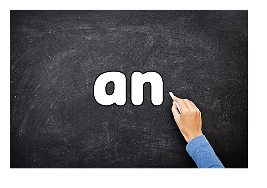 单独字母u前面用a还是an