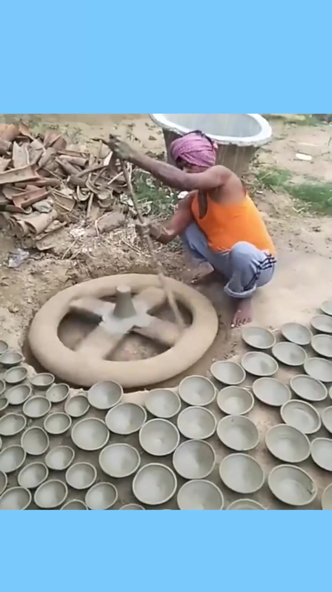 印度纯手工制作,就算在古代,也比这先进吧!