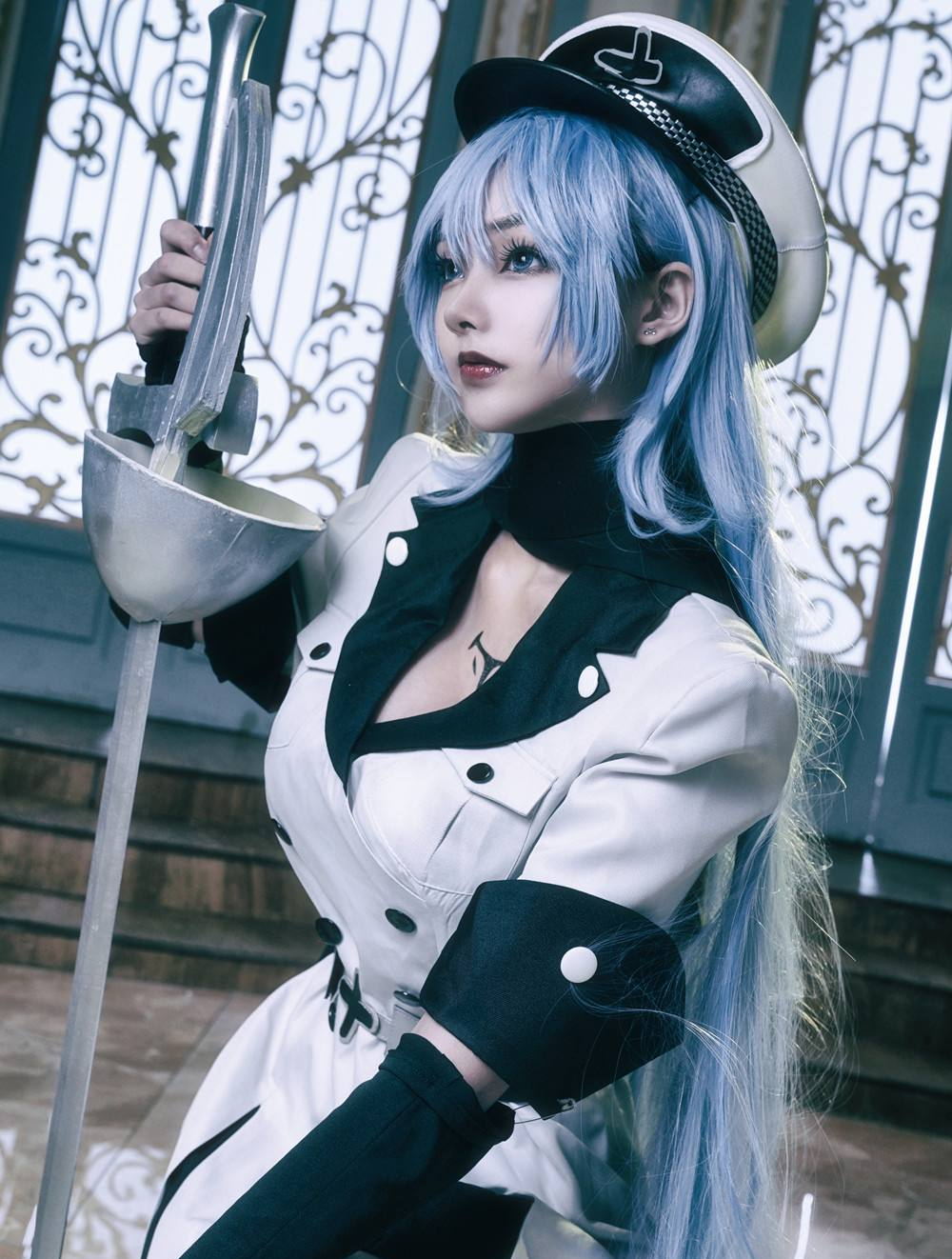 叫我女王大人~美女cos艾斯德斯,变装挑战-度小视