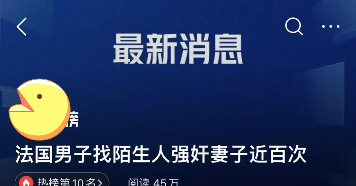 一女子十年遭不同陌生人傷害,丈夫是幫兇!評:還是法國人會玩!