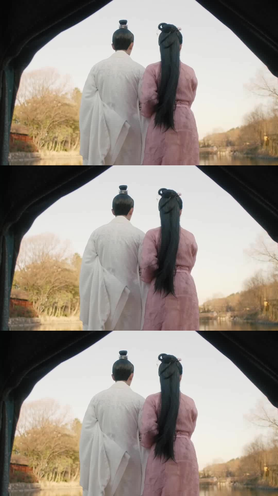 白鹿:师徒背影,快乐短暂